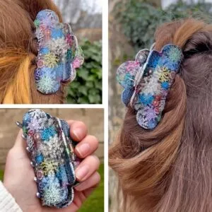 Pince Pour Cheveux Design Marin et Colore 2