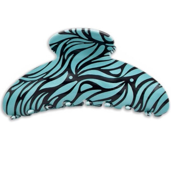 Jolie pince à cheveux turquoise – Design chic en acétate ClawMeUp