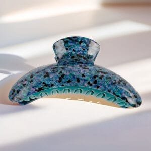 Pince à cheveux XXL bleue ClawMeUp pour cheveux longs et épais