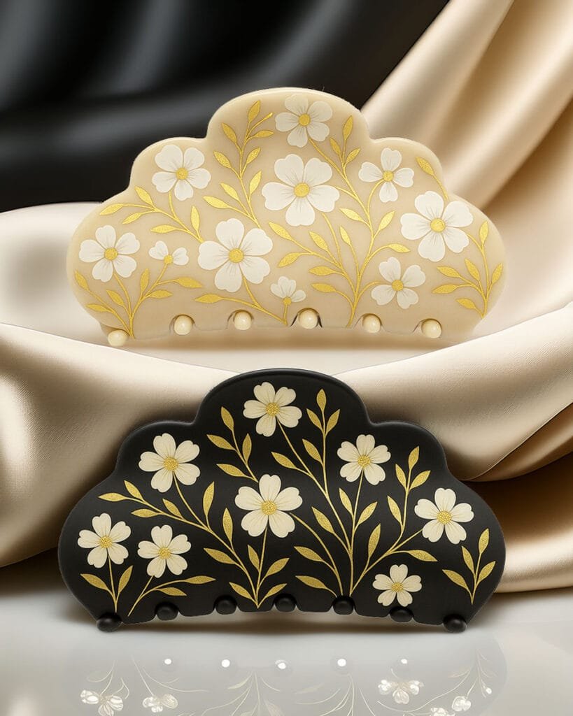 Pince crabe cheveux chic – Collection ClawMeUp en avant-première