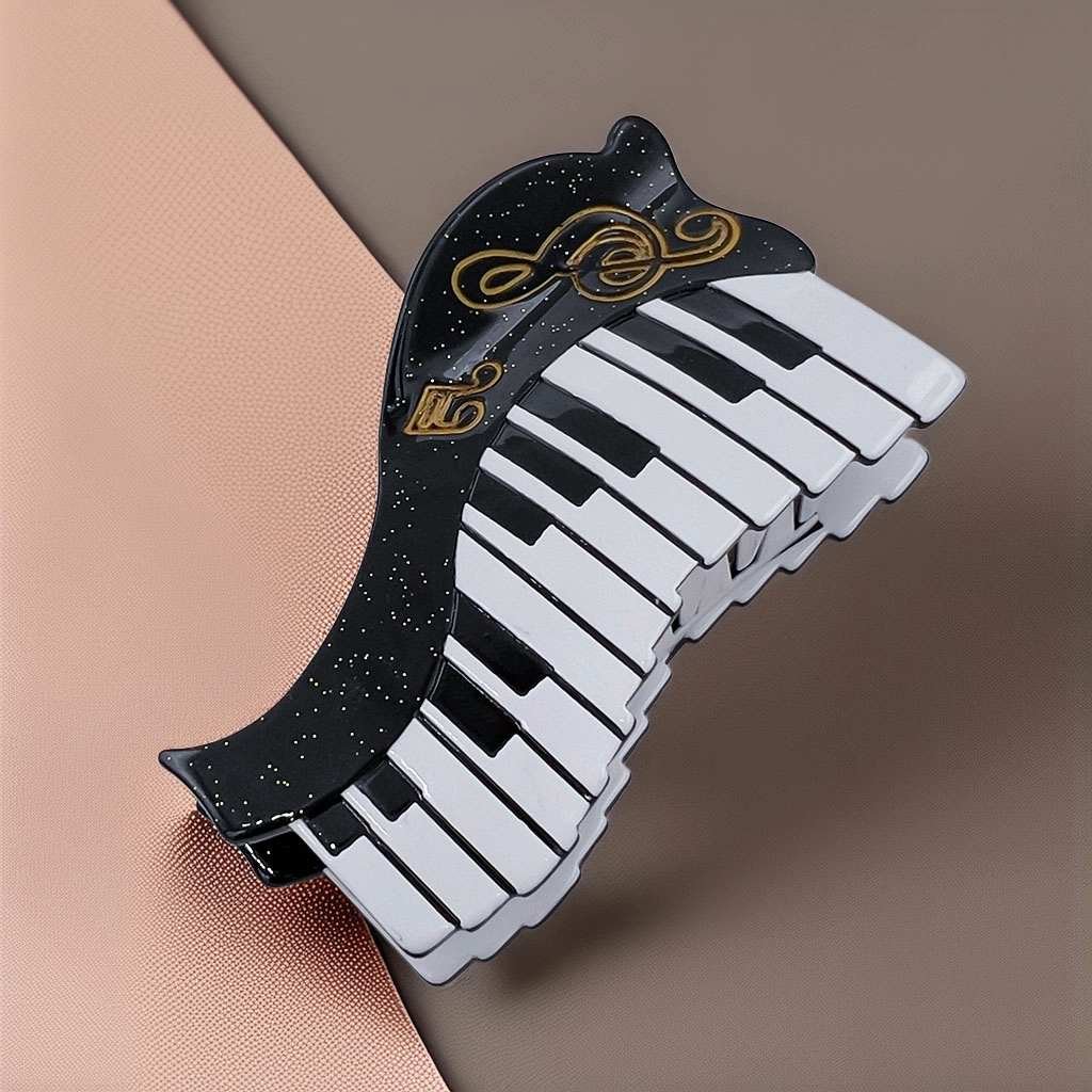 Pince à cheveux piano à queue — Pièce signature