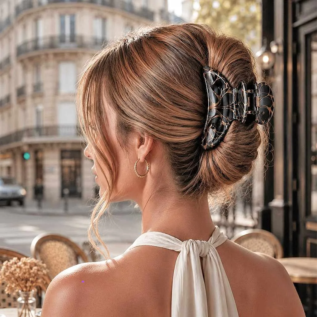 Pince portée — Chignon & queue de cheval