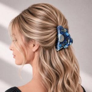 Pince cheveux crabe bleu clawmeup
