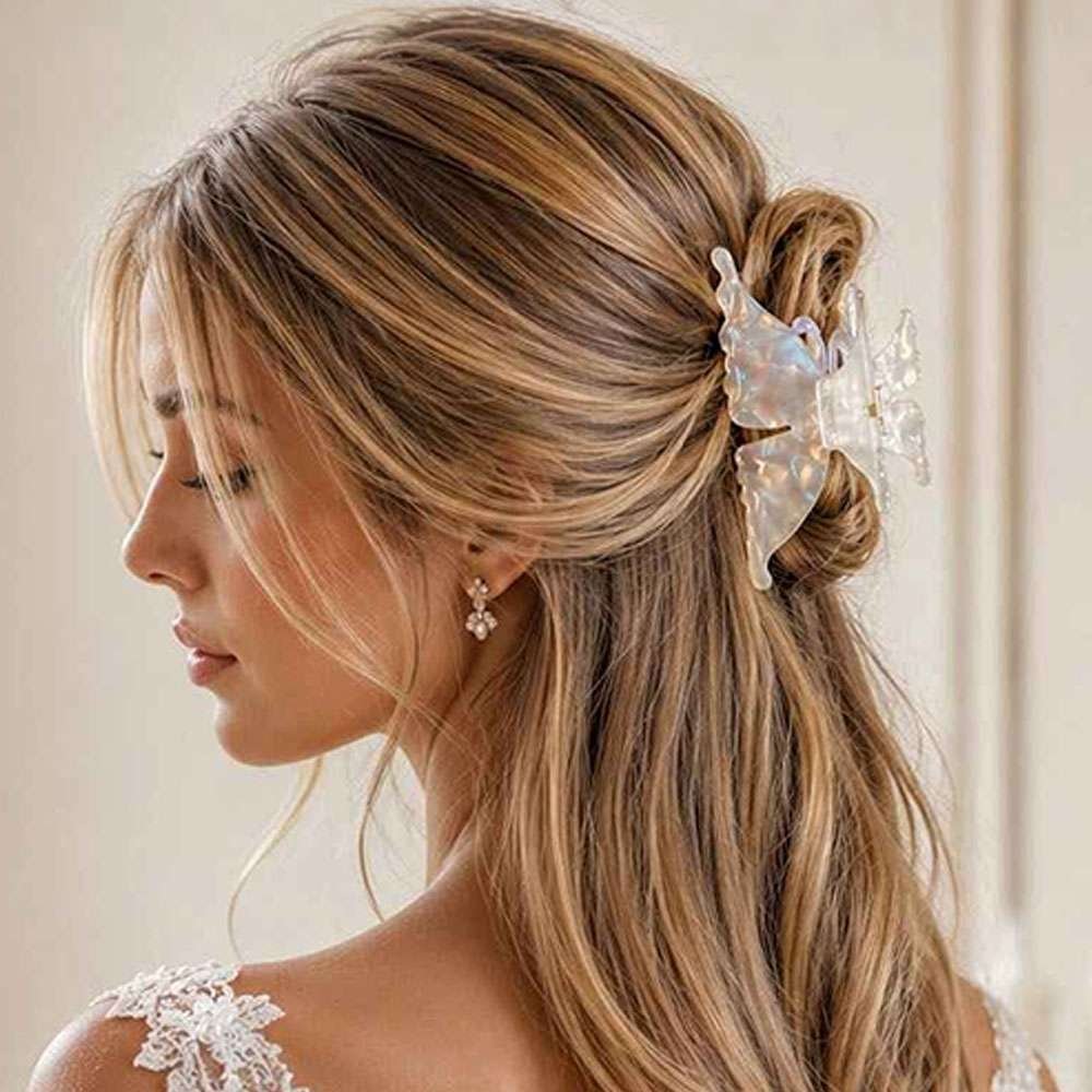 Pince portée — Cheveux épais & boucles
